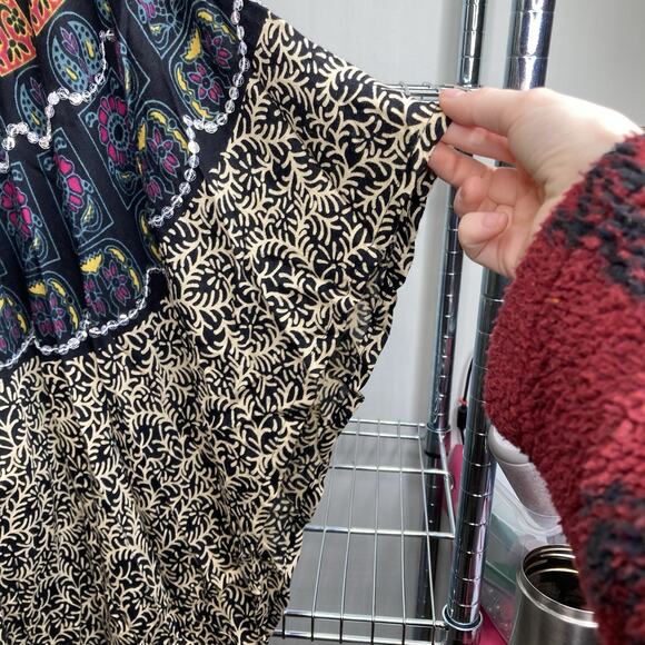 Style Park 1 Bali Women's Handmade‎ Boho Kaftan Dress One Size Flowy Hippie Chic - Picture 9 of 11